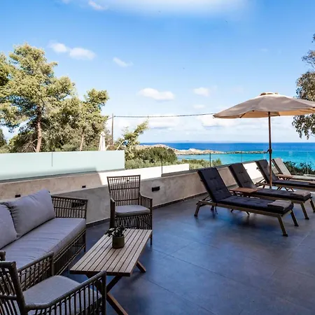 וילה Zakynthos Luxury Mon Diom Ii, Seafront