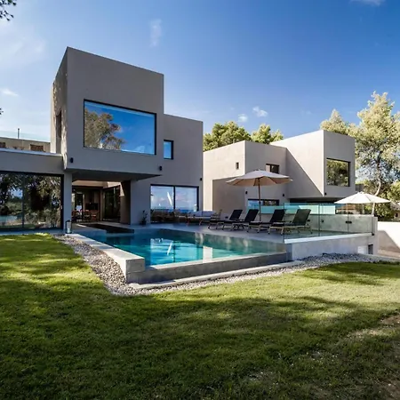 וילה Zakynthos Luxury Mon Diom Ii, Seafront *