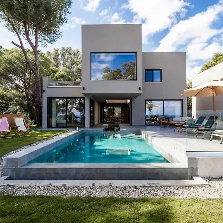 Zakynthos Luxury Mon Diom Ii, Seafront וילה *